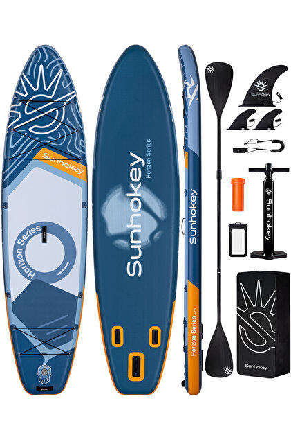 Sunhokey 335-86-15cm Profesyonel Şişme SUP Board – Denge ve Stil