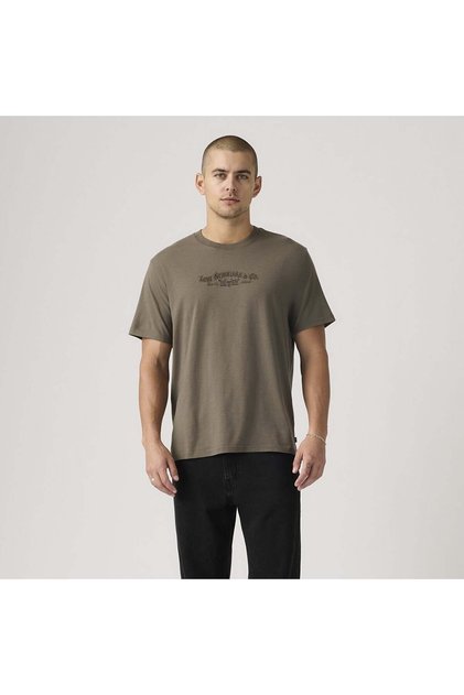 LSE_SS RELAXED FIT TEE SERIF LS;CO 1 BUNkahverengi