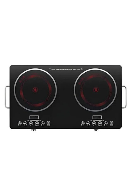Double Infrared Cooker 3500W – Portable Dual Burner Electric Stove