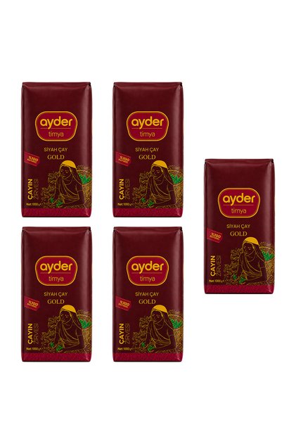 Advantageous Ayder Black Tea Gold Package / 5 X 1000 Gr