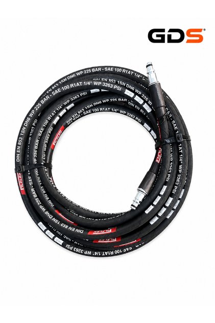 Gds 10 Meter High Pressure Washer Hose 225 Bar Steel Wire