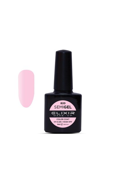 SEMI GEL (ΗΜΙΜΟΝΙΜΟ ΒΕΡΝΙΚΙ) - 820 (BABY Pink) 8ML