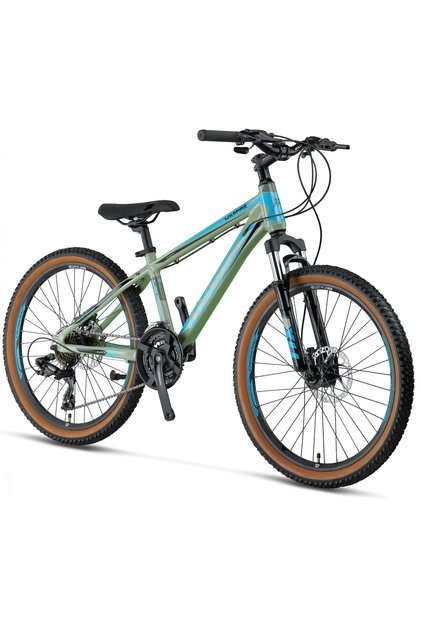 WILDFIRE M-24-HD ERKEK DAĞ BİSİKLETİ 330H 24 JANT 21 VİTES MAT YEŞİL