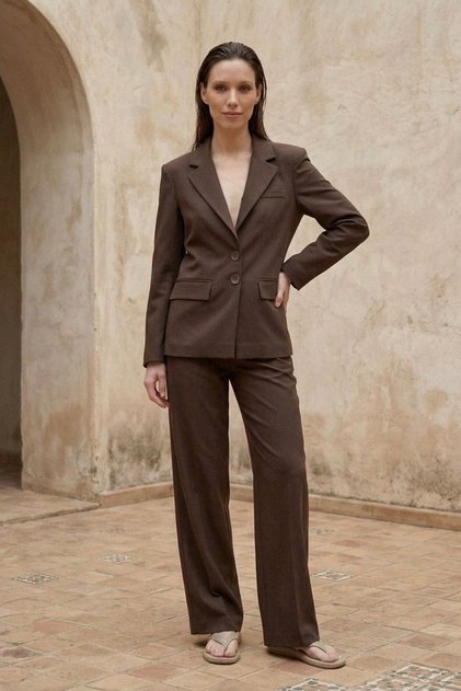 My Fashion Women's Blazer Jacket