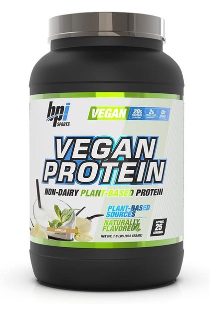 Veggie Protein - Non-Dairy Plant-Based Vegan Friendly Zero Sugar Vanilla