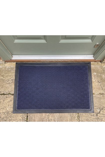 Durable 3 Layer Dirt Trapper Non-Slip Door Mat - Washable Outdoor Mat
