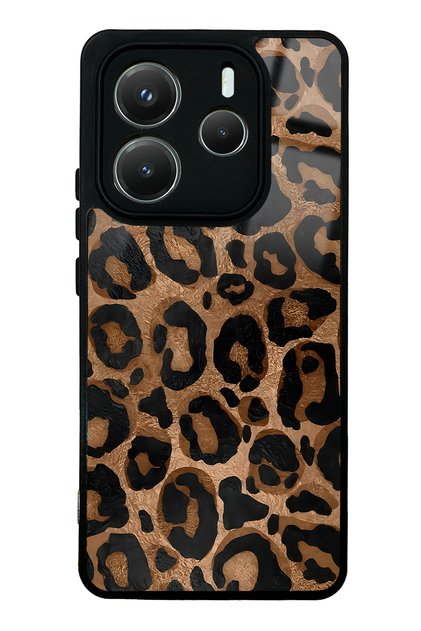 Xiaomi Redmi Note 14 5g Leopard Design Glossy Phone Case