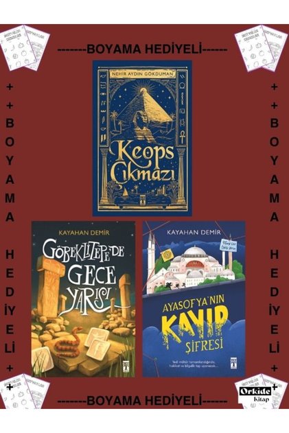 Boyamalı - Keops Çıkmazı - Göbeklitepede Gece Yarısı - Ayasofyanın Kayıp Şifresi , Kayahan Demir