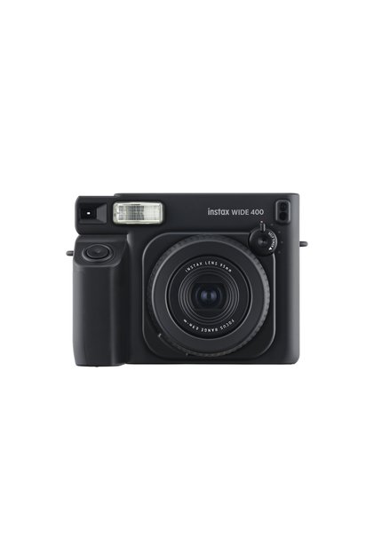 INSTAX Wide 400 Instant Black Camera – Bigger Prints, Bigger Memories