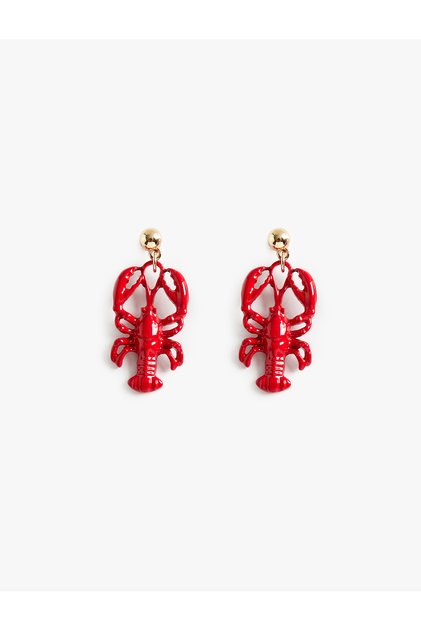 Hanging Lobster Earrings