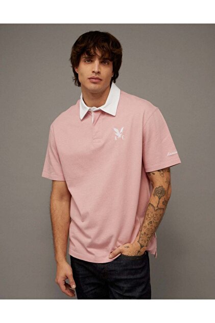 قميص بولو بتصميم جرافيك من AE Standard Fit