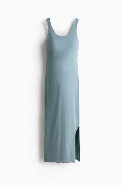 MAMA Ribbed nursing dress