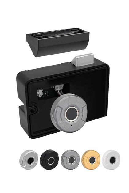 Zd024 Biometric Fingerprint Smart Cabinet, Drawer, and Briefcase Lock (Type-C Input)