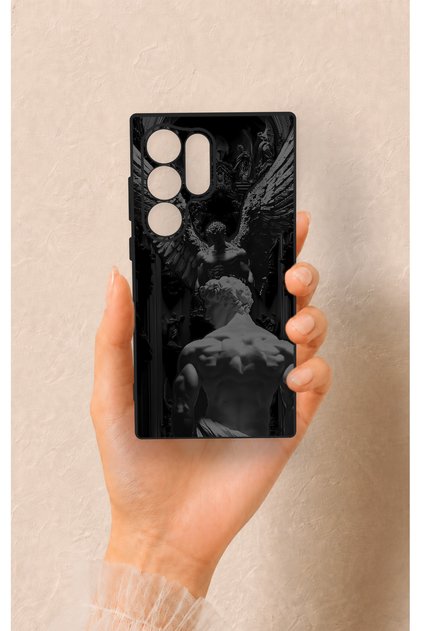 Samsung S24 Ultra Compatible Icarus Patterned Silicone Case