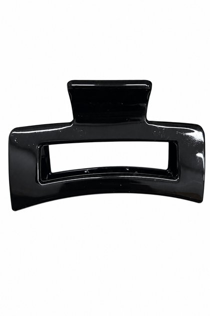 Stylish and Modern Black Square Design Women's Hair Clip