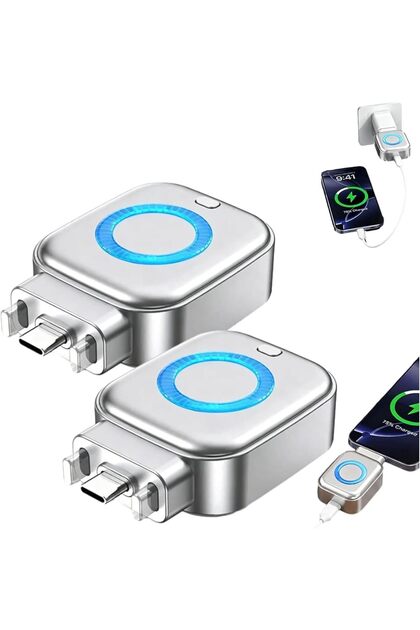 Auto Power-Off Fast Charging Adapter, Auto Cut-Off Charging Protector With Full Charge Disconnect, USB C Charging Safety Adapter For Overnight Charging