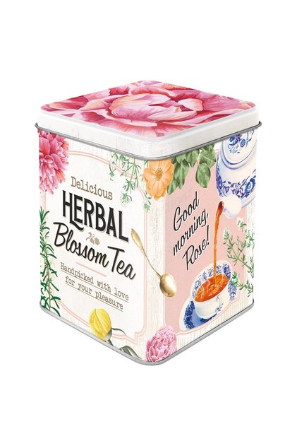 Nostalgic-Art Retro Tea Box, 100 G, Herbal Flower Tea – Gift Idea for Tea Lovers, Tea and