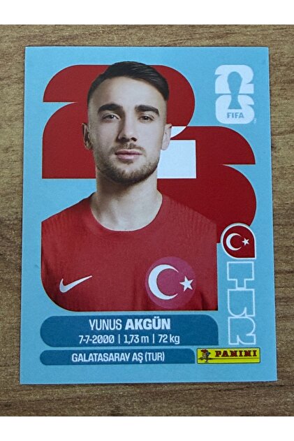 Fwc 26 Yunus Akgun Sticker Tur 16