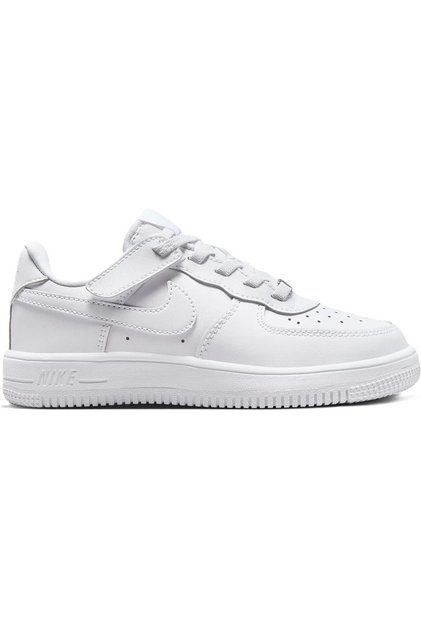 Air Force 1 Easyon AF1 PS Leather Unisex Sneaker White Unisex Lastik Bağcıklı Hakiki Deri Günlü