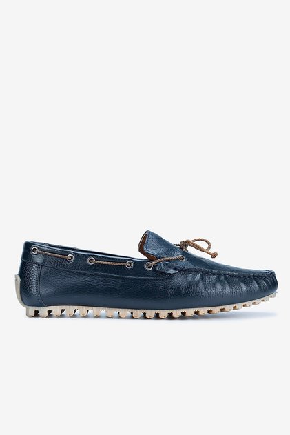 Lfr-F0002 Kroko Merdane Shoes Navy Blue