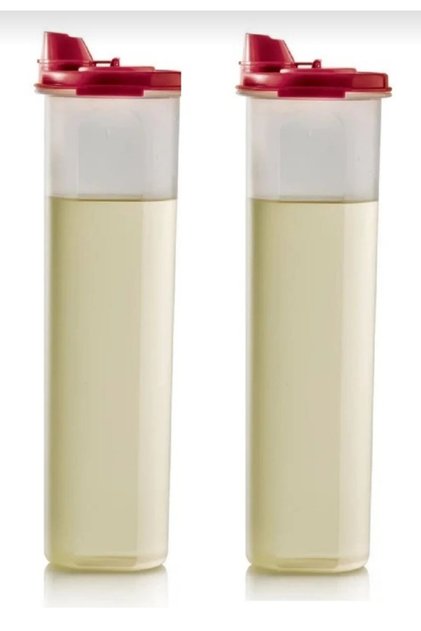 Yağdanlık Oval Kırmızı 2 Adet 1.1 LT.