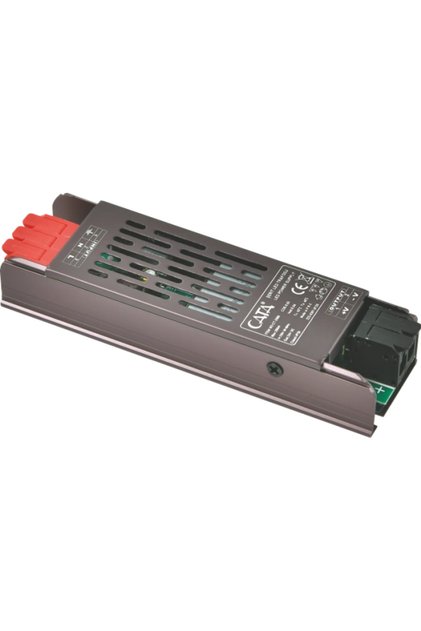 1 Adet CATA CT 2580 Bakır Sargılı 8A Klemensli Şerit Led Trafosu 24V 200W