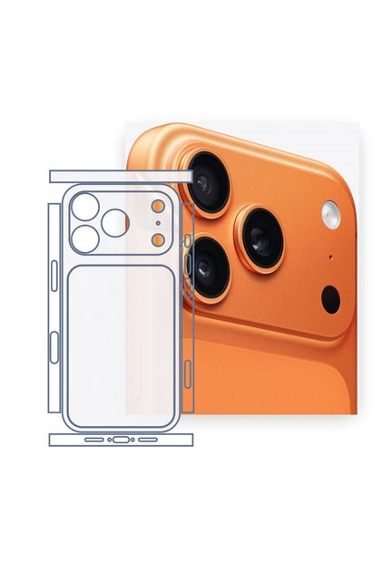 iPhone 17 Pro Uyumlu Fullbody Arka Kaplama Hidrojel Koruyucu Film