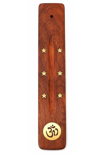 Decorat cu Alamă - Lemn de Mango- Model OM