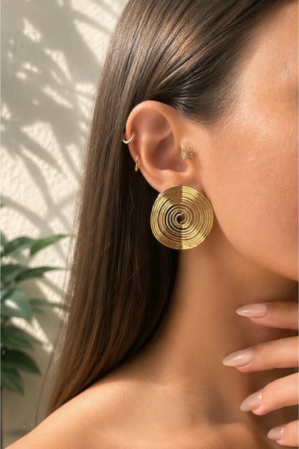 Spiral Wire Earrings