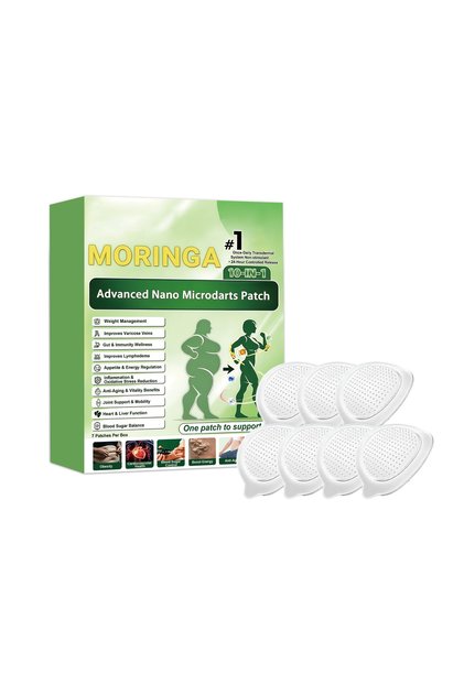7pcs 10-in-1 Moringa Microneedle Patch Show graceful lines and protect the skin all over the body fo