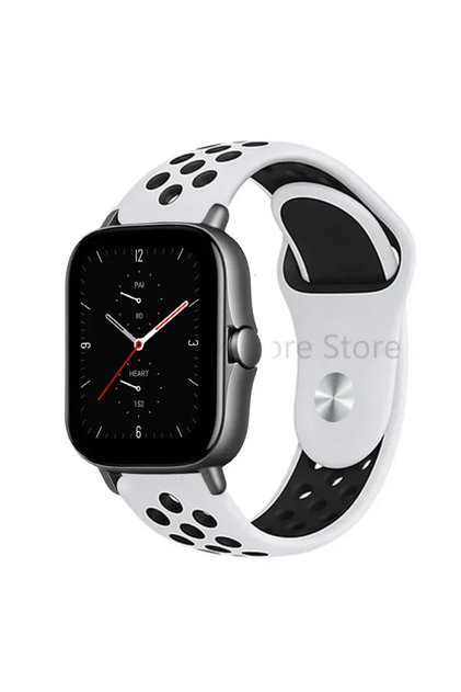 22mm watch band 24 black and white 20mm/22mm Watch band For Amazfit GTS 4/GTR 4/3/2 Mini/Pro/stratos