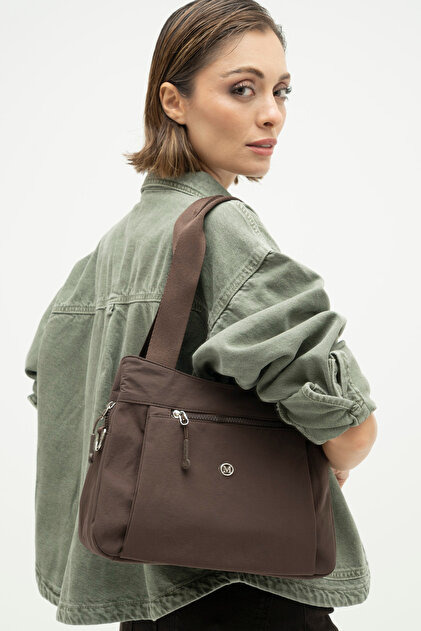 Women's Shoulder Bag Brown Byn2539