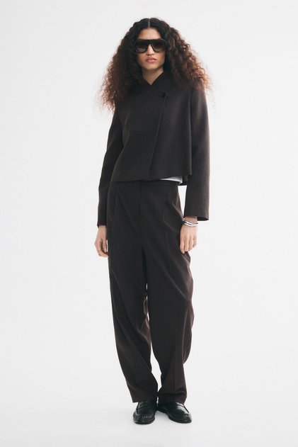 Tek Düğmeli Oversize Blazer