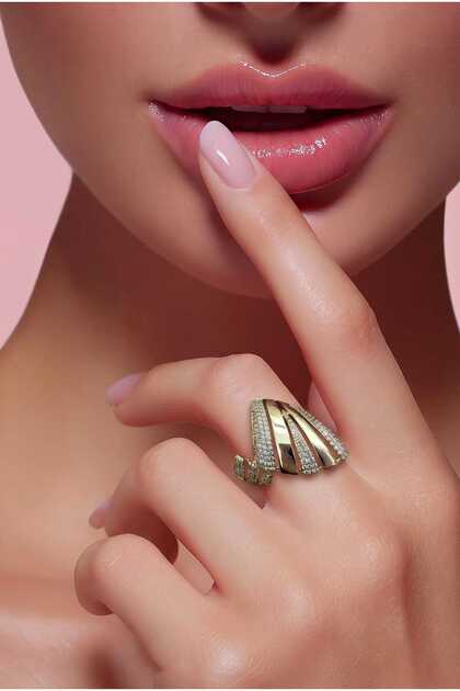 INEL DIVINA .PLACAT CU AUR 14 K