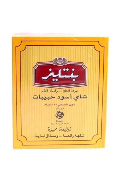 شاي بنتليز اسود علبة كرتون - حبيبات 450 جرام
