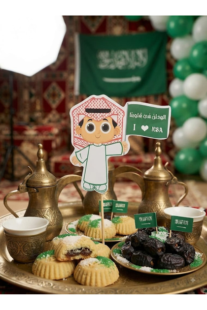 تغريسة اليوم الوطني للمملكة العربية السعودية، 50 قطعه