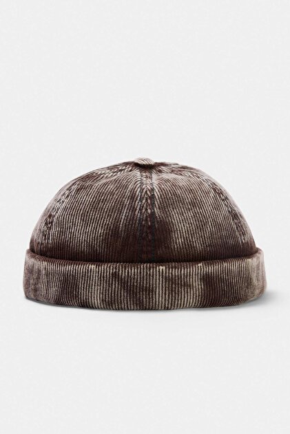 Brauner Samthut für Damen TAKAW27SP00003