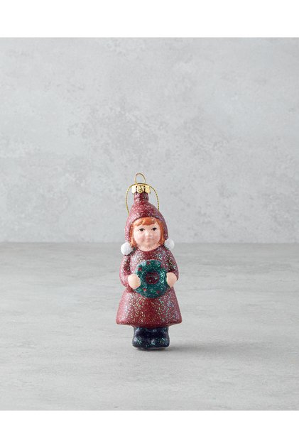 Aden Yılbaşı Ağacı Süsü 11,5 cm Kırmızı