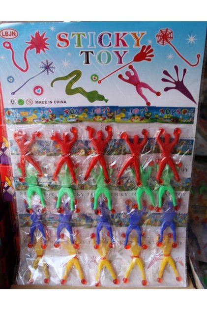 20 Adet Cama Yapışan Spiderman