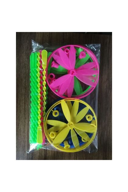Toys Ufo Pervane Uçan Fırfır 24 Adetli Yerli Üretim
