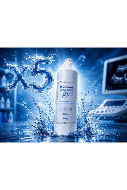 Ultrason Ekg Jeli 1000ml x 5 Adet