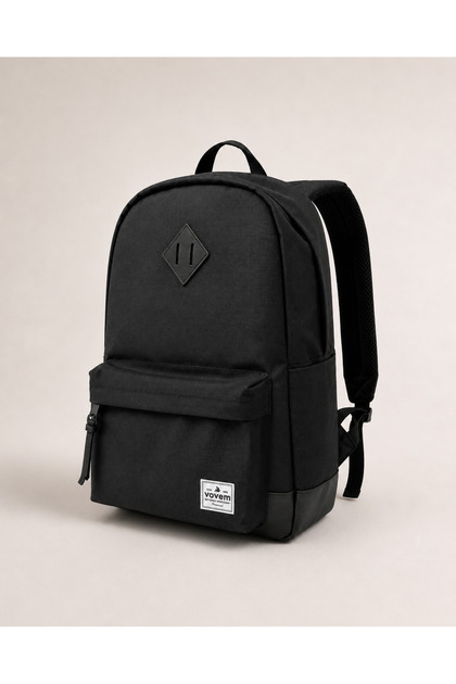 Atlas - Black Backpack, 15-inch Laptop Compatible, Waterproof, Unisex