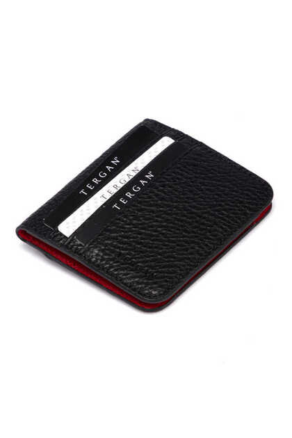 Black Genuine Leather Men's Wallet - S1Ce00001639-R1V