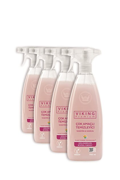 Viking Premium Çok Amaçlı Yasemin & Vanilya 750 Ml 4 Adet - Fiyatı