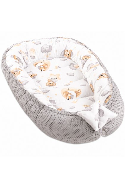 Cosulet bebelus pentru dormit Baby Nest Cocoon 90x50 cm Koala Dreams
