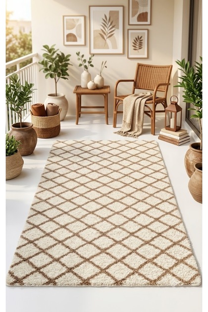Royal Nordic Machine Washable Living Room Bedroom Floor Runner Carpet Shaggy