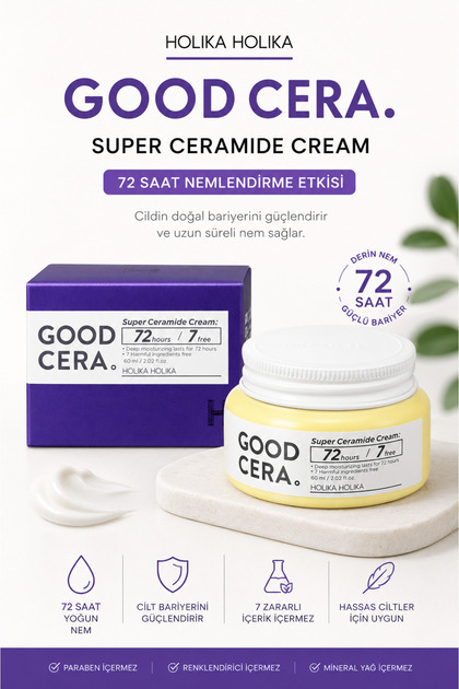 Holika Holika Good Cera Super Ceramide Cream 60ml - Nemlendirici