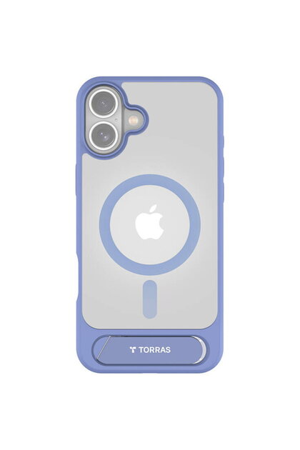 Калъф от серия Pstand за iPhone 16 (син)