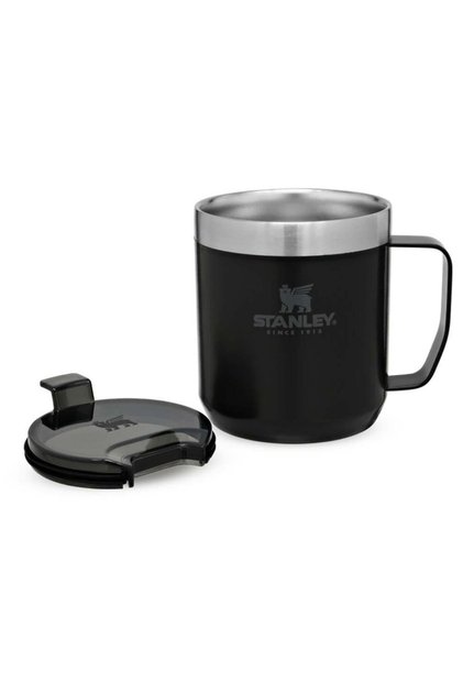 Unisex Termos Bardak Stan 12Oz Classic Vac Camp Mug M.Black Eu