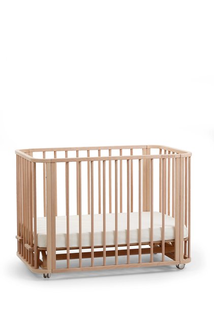 Ege Baby Ahşap 4in1 Beşik + Junior Anne Yanı Karyola Oyun Parkı  Montessori JuniorY 70x110 cm